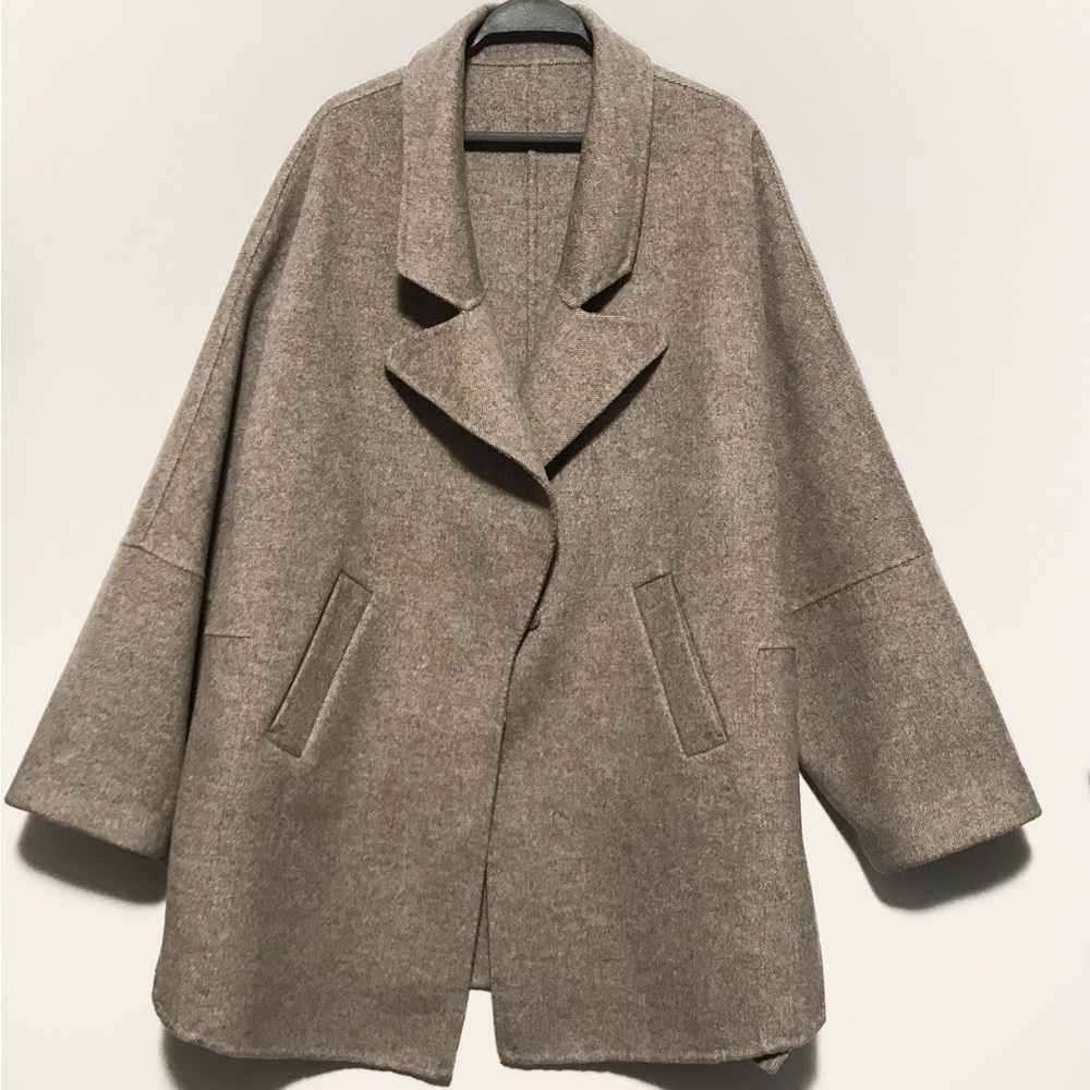 Double faced wool jacket